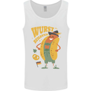Oktoberfest Hotdog Wurst Behaved Mens Vest Tank Top White