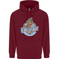 Oktoberfest Repeat Childrens Kids Hoodie Maroon