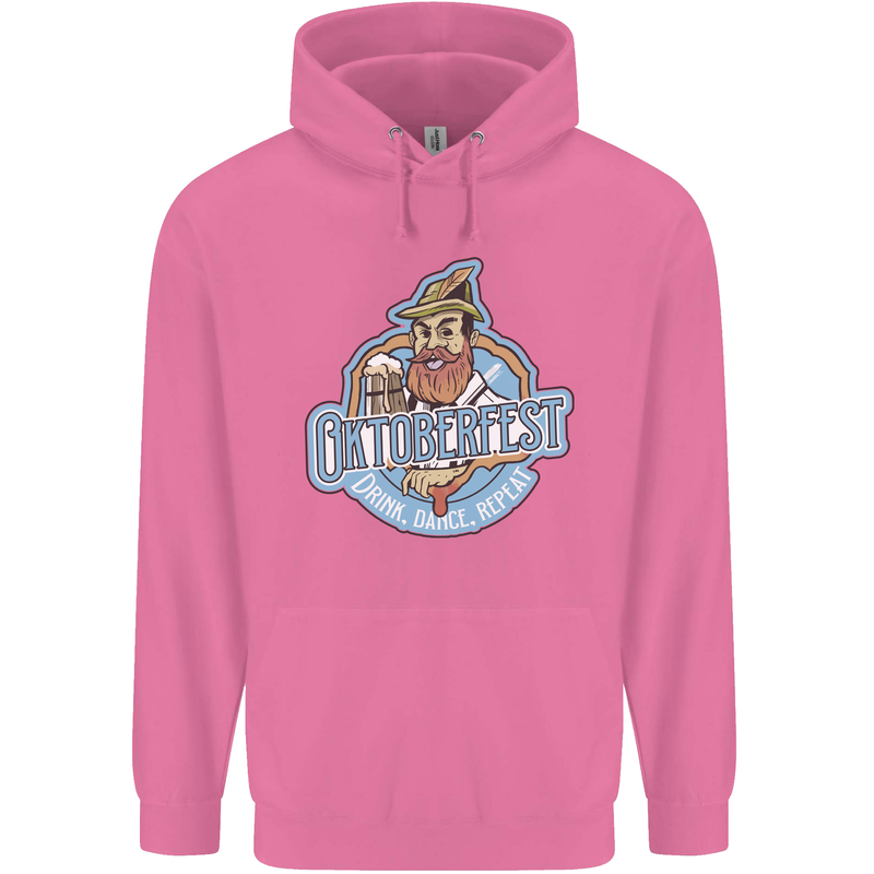 Oktoberfest Repeat Mens 80% Cotton Hoodie Azelea