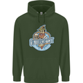Oktoberfest Repeat Mens 80% Cotton Hoodie Forest Green