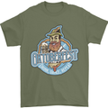 Oktoberfest Repeat Mens T-Shirt 100% Cotton Military Green