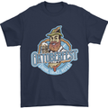 Oktoberfest Repeat Mens T-Shirt 100% Cotton Navy Blue