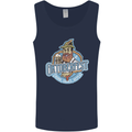 Oktoberfest Repeat Mens Vest Tank Top Navy Blue