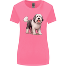 Old English Sheepdog Dog Womens Wider Cut T-Shirt Azalea