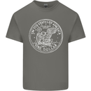 One American Dollar Coin Money Cash USA Mens Cotton T-Shirt Tee Top Charcoal