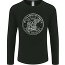 One American Dollar Coin Money Cash USA Mens Long Sleeve T-Shirt Black