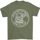 One American Dollar Coin Money Cash USA Mens T-Shirt 100% Cotton Military Green