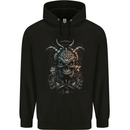 Oni Mask Demon Skull Hannya 1 Childrens Kids Hoodie Black