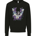 Orchid Angel Gothic Goth Mens Sweatshirt Jumper Black