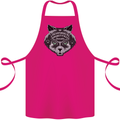 Ouija Board Cat Dark Black Magic Voodoo Cotton Apron 100% Organic Pink