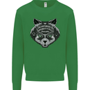 Ouija Board Cat Dark Black Magic Voodoo Kids Sweatshirt Jumper Irish Green