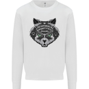 Ouija Board Cat Dark Black Magic Voodoo Kids Sweatshirt Jumper White