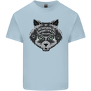 Ouija Board Cat Dark Black Magic Voodoo Kids T-Shirt Childrens Light Blue