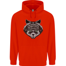 Ouija Board Cat Dark Black Magic Voodoo Mens 80% Cotton Hoodie Bright Red