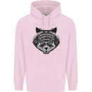 Ouija Board Cat Dark Black Magic Voodoo Mens 80% Cotton Hoodie Light Pink