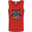 Ouija Board Cat Dark Black Magic Voodoo Mens Vest Tank Top Red
