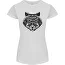 Ouija Board Cat Dark Black Magic Voodoo Womens Petite Cut T-Shirt White