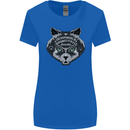 Ouija Board Cat Dark Black Magic Voodoo Womens Wider Cut T-Shirt Royal Blue