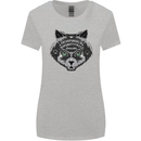 Ouija Board Cat Dark Black Magic Voodoo Womens Wider Cut T-Shirt Sports Grey