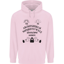 Ouija Board Dark Black Magic Voodoo Childrens Kids Hoodie Light Pink