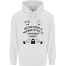 Ouija Board Dark Black Magic Voodoo Childrens Kids Hoodie White