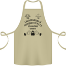 Ouija Board Dark Black Magic Voodoo Cotton Apron 100% Organic Khaki