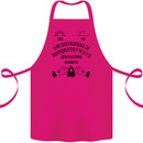 Ouija Board Dark Black Magic Voodoo Cotton Apron 100% Organic Pink