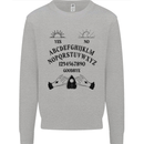 Ouija Board Dark Black Magic Voodoo Kids Sweatshirt Jumper Sports Grey