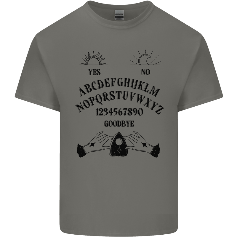 Ouija Board Dark Black Magic Voodoo Kids T-Shirt Childrens Charcoal
