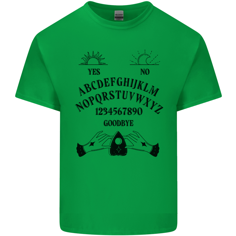 Ouija Board Dark Black Magic Voodoo Kids T-Shirt Childrens Irish Green