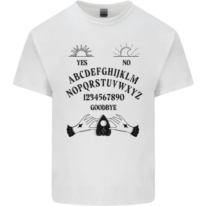 Ouija Board Dark Black Magic Voodoo Kids T-Shirt Childrens White