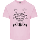 Ouija Board Dark Black Magic Voodoo Mens Cotton T-Shirt Tee Top Light Pink