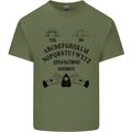 Ouija Board Dark Black Magic Voodoo Mens Cotton T-Shirt Tee Top Military Green