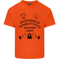 Ouija Board Dark Black Magic Voodoo Mens Cotton T-Shirt Tee Top Orange