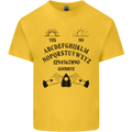 Ouija Board Dark Black Magic Voodoo Mens Cotton T-Shirt Tee Top Yellow