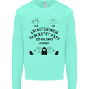 Ouija Board Dark Black Magic Voodoo Mens Sweatshirt Jumper Peppermint