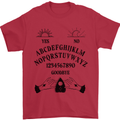 Ouija Board Dark Black Magic Voodoo Mens T-Shirt 100% Cotton Red