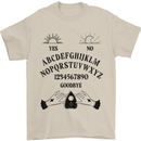 Ouija Board Dark Black Magic Voodoo Mens T-Shirt 100% Cotton Sand