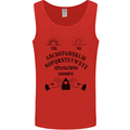 Ouija Board Dark Black Magic Voodoo Mens Vest Tank Top Red