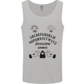 Ouija Board Dark Black Magic Voodoo Mens Vest Tank Top Sports Grey