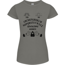 Ouija Board Dark Black Magic Voodoo Womens Petite Cut T-Shirt Charcoal