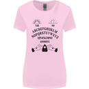 Ouija Board Dark Black Magic Voodoo Womens Wider Cut T-Shirt Light Pink