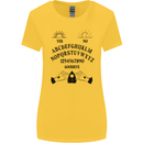 Ouija Board Dark Black Magic Voodoo Womens Wider Cut T-Shirt Yellow