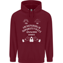 Ouija Board Voodoo Dark Black Magic Childrens Kids Hoodie Maroon