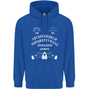 Ouija Board Voodoo Dark Black Magic Childrens Kids Hoodie Royal Blue