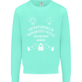 Ouija Board Voodoo Dark Black Magic Kids Sweatshirt Jumper Peppermint