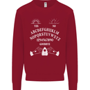Ouija Board Voodoo Dark Black Magic Kids Sweatshirt Jumper Red