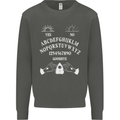Ouija Board Voodoo Dark Black Magic Kids Sweatshirt Jumper Storm Grey