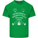 Ouija Board Voodoo Dark Black Magic Kids T-Shirt Childrens Irish Green