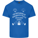 Ouija Board Voodoo Dark Black Magic Kids T-Shirt Childrens Royal Blue